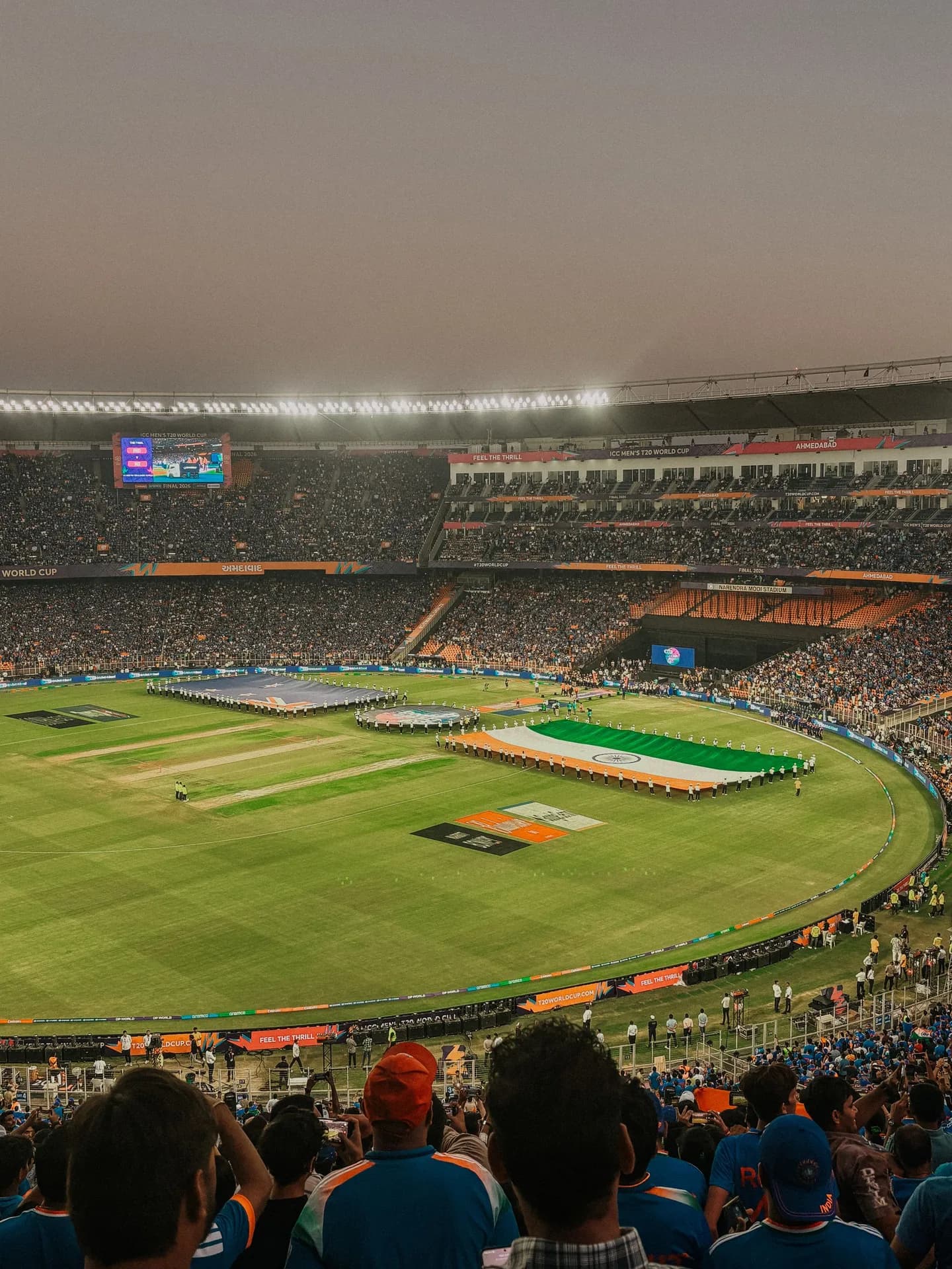 Packed stands on match day